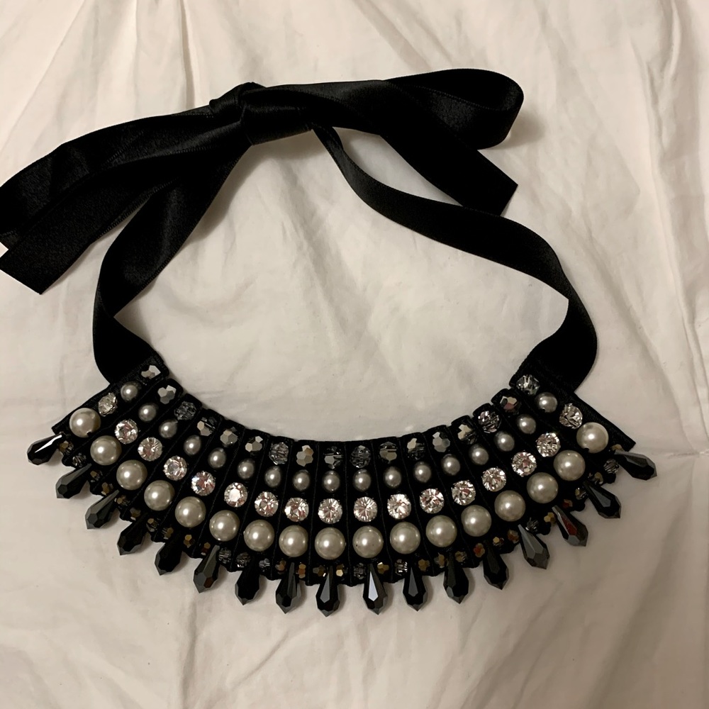 Swarovski bib necklace